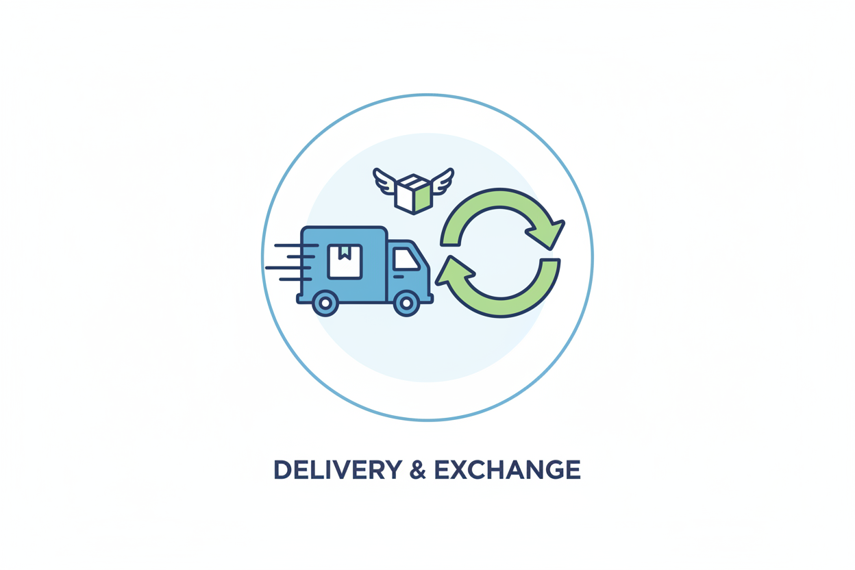 return delivery or exchange